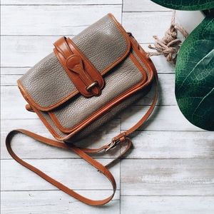 Dooney & Bourke Green and Brown leather purse